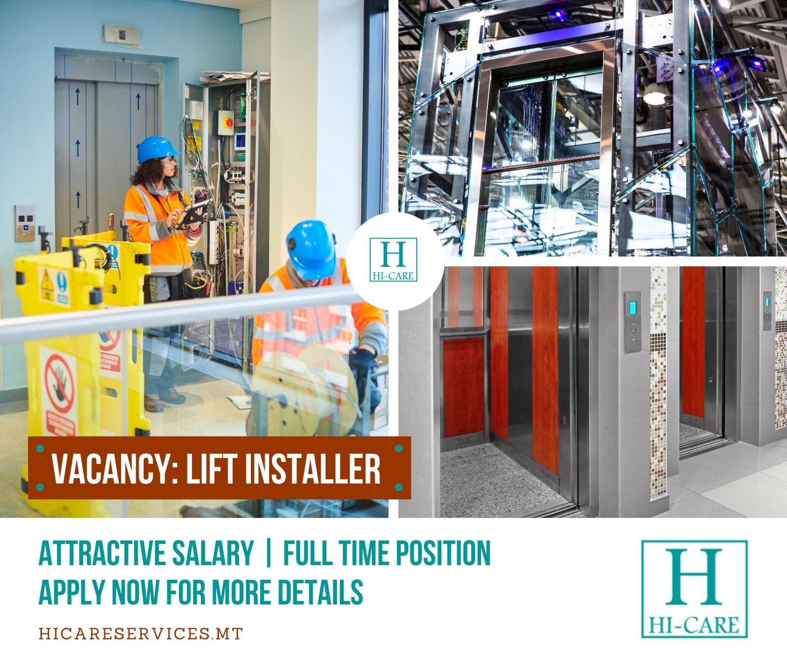 Lift Installer – Elevator Technician – Vacancy