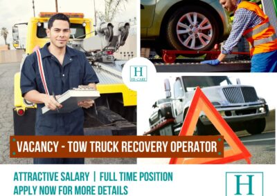 Tow Truck Recovery Operator needed in Malta
