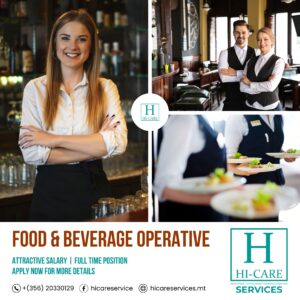 Food and Beverage Operative